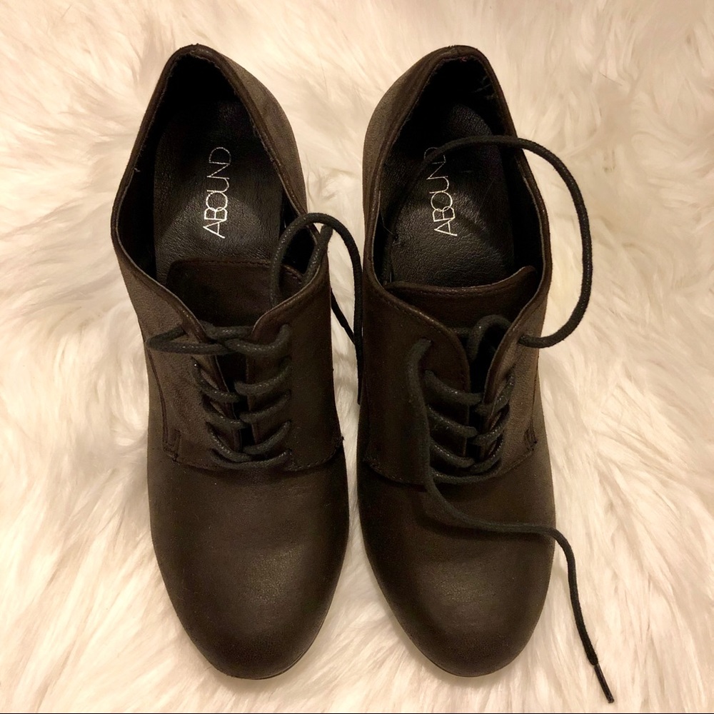 Abound dark brown booties